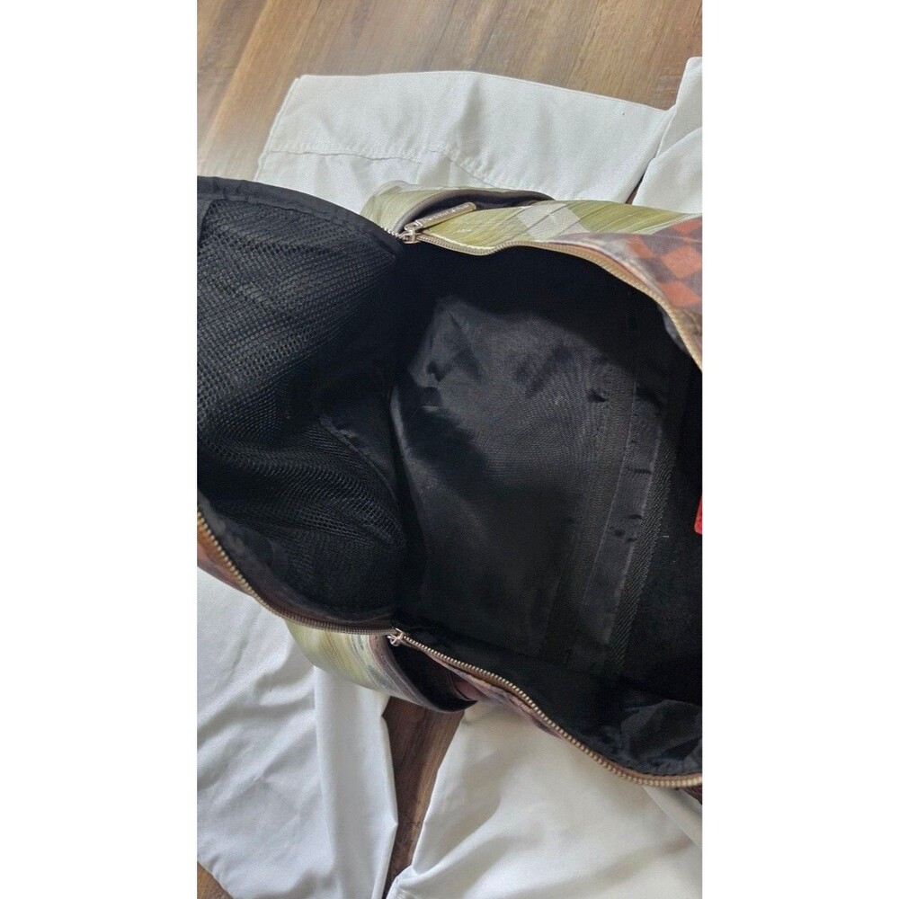 Sprayground Backpack Checker Money Stack Limited Edition Backpack - Picture 10 of 12